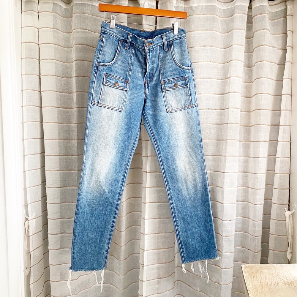 Levi’s Cargo Style Slim Fit Denim Jeans